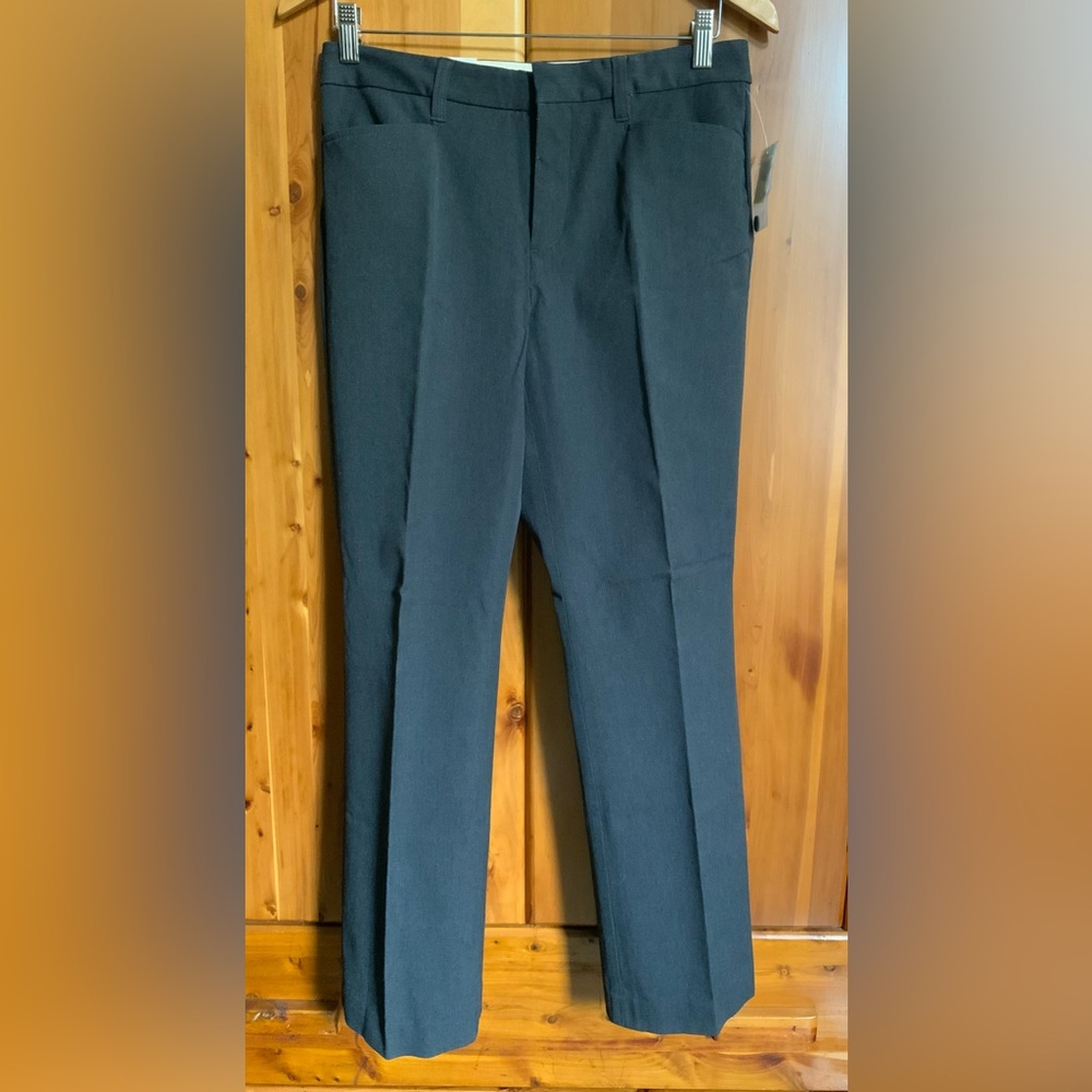 NEW GAP Classic Fit Boot Cut Women Pant Grey Size 6A